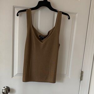 Emanuel Ungaro Brown Tank Top